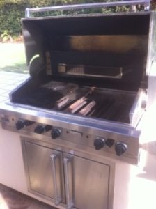 Pictured is our Viking BBQ Before the restoration by bbq restorations
