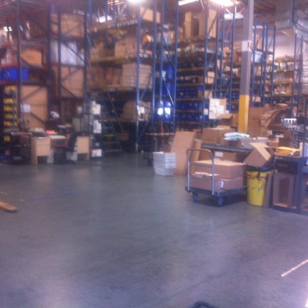 BBQ Restorations parts warehouse in Irvine